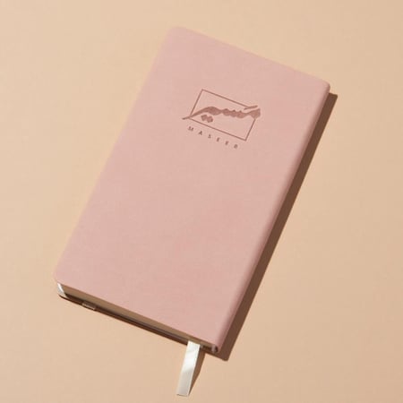 دفتر جلدي صغير