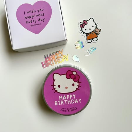 شمعة Hello kitty