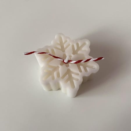 شمعة Snowflake