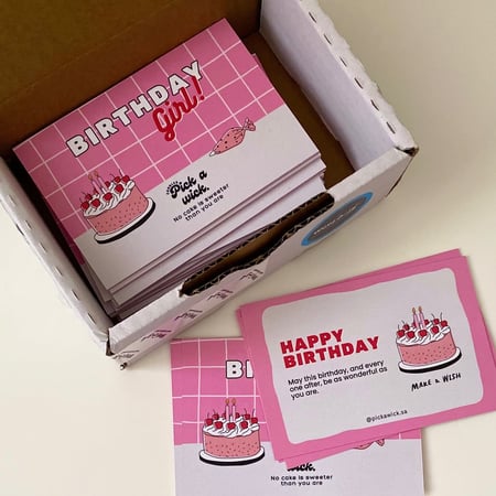 كرت Birthday Girl