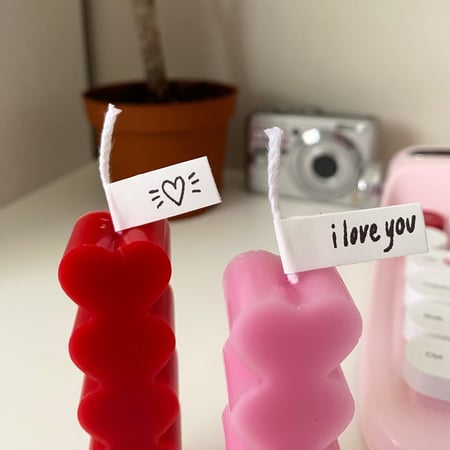 شمعة Heart to heart