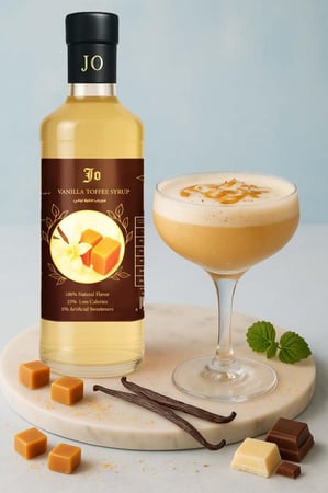 سيروب فانيلا توفي Vanilla Toffee Syrup