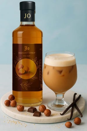 سيروب البندق  hazelnut syrup