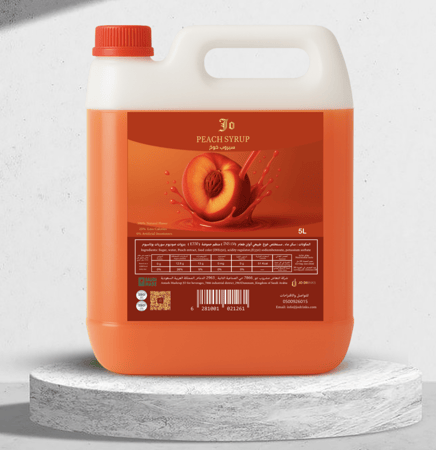 PEACH SYRUP سيروب خوخ