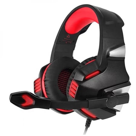 سماعة سلكية محيطية سبايدر لون أحمر