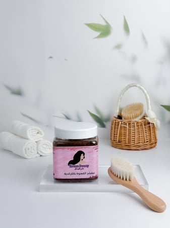 مقشر  القهوه بالكركديه