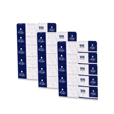 606 منديل مفرد 4 طبقات 30 علبة