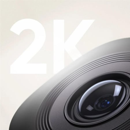 يوفي - C220 كاميرا مراقبه داخلية بدقة 2K ، واى فاى ، 360 درجة - ابيض