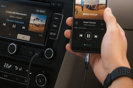 محول من تايب سي إلى AUX من كيوفكس