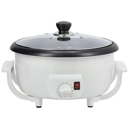 آلة تحميص القهوة وصنع الفشار DENX DX3422 بسعة 2 لتر وطاقة 800 واط