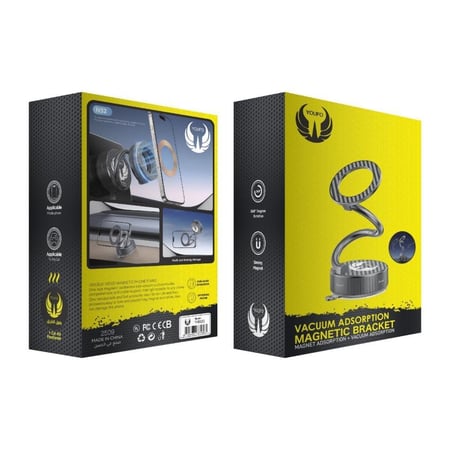 يوفو - حامل جوال مغناطيسي بقاعدة شفط 360° - Y4920