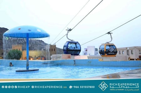 رحلة تلفريك الهدا