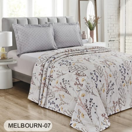 شرشف سرير مزدوج 3 قطع