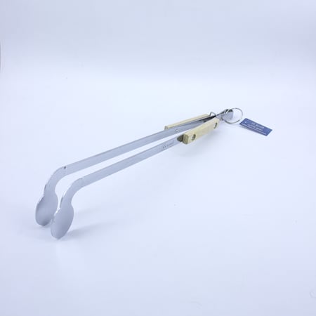 ملقاط نار فضي خشب 3مم