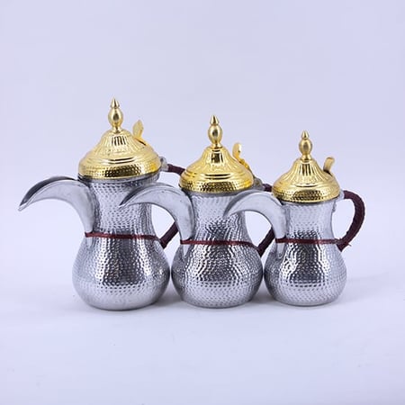 طقم دلال المنيوم للزينه فقط