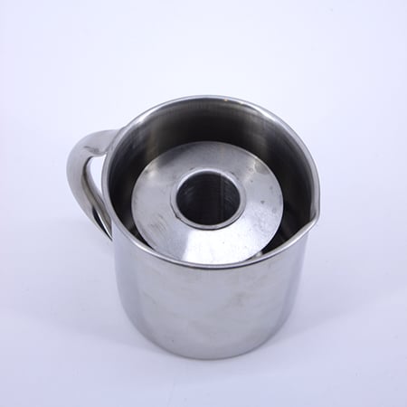 غلايه حليب ستيل