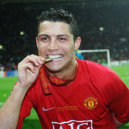 ميدالية مانشيستر يونايتد الفريدة لبطولة دوري أبطال أوروبا لعام 2008