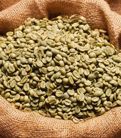 اثيوبيا قوجي معالجة مغسولة خضراء 10 كيلو