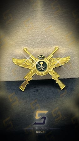 قناصة جناح حديد ذهبي مقاس 55x75 mm