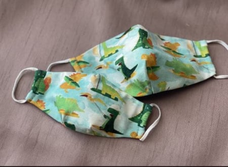 كمامة قماشية بأشكال ديناصورات رقم #74