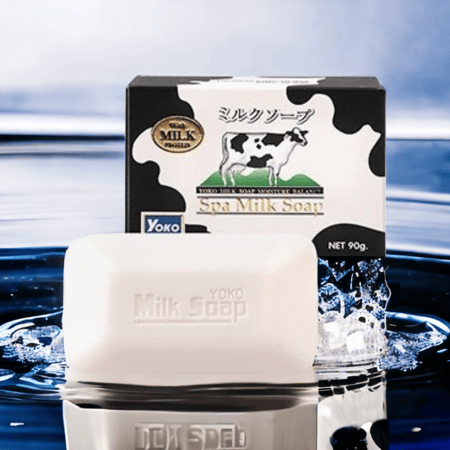 صابون الحليب من يوكو سبا ميلك 90 جرام  تعمل كمقشر لتخليص البشرة من الخلايا الميتة كما تعمل على ترطيب البشرة الجافة.