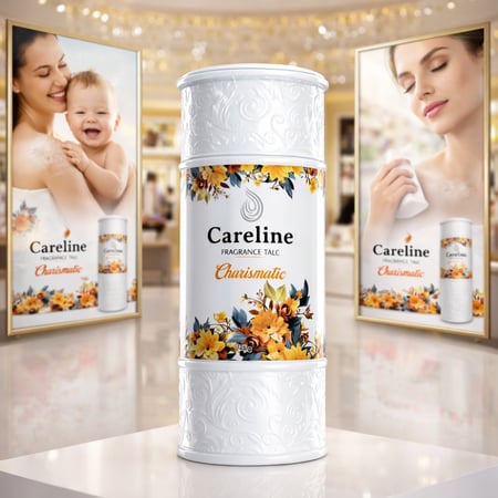 بودرة الجسم المعطرة Careline استمتعي بإحساس الانتعاش والنعومة طوال اليوم 125 جرام