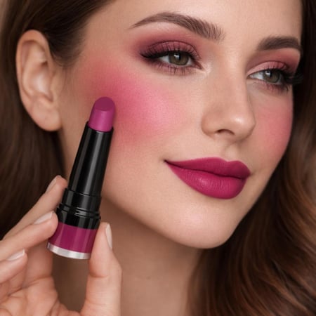 احمر شفاه ثابت مطفي من ريال بيوتي رقم 2 تركيبة مرطبة تدوم طويلا مستحضرات تجميل احترافية عالية الجودة بلمسة نهائية حريرية