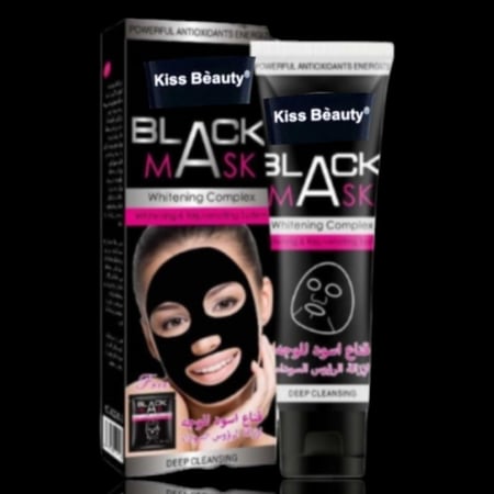 قناع أسود للوجه لإزالة الرؤوس السوداء ويساعد الجلد على استعادة مظهره  قناع اسود للوجه لازالة الرؤوس السوداء يساعد على تنشيط المسام