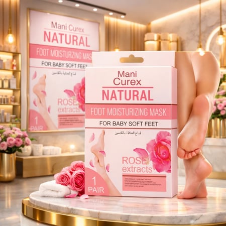 قناع العناية بالقدمين  قناع وجه علاجي لمقاومة علامات تقدم العمر: توفر لك مكوناتنا النشطة الممتازة حلاً دائمًا يجلب لك الثقة ضد علامات الشيخوخة.