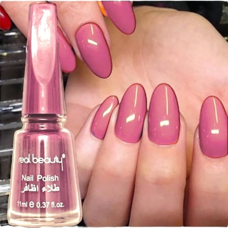 مناكير دروب رقم 66 طلاء اظافر يدوم لمدة 7 ايام مقاوم للتشقق عالي اللمعان