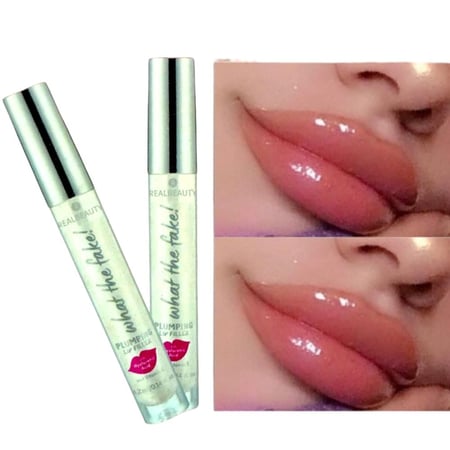 مكبر شفايف ب هالورنيك اسيد وفيتامين E من ريال بيوتي تمتعي بشفاه أكثر امتلاء وجاذبية مع ملمع ومكبر الشفاه