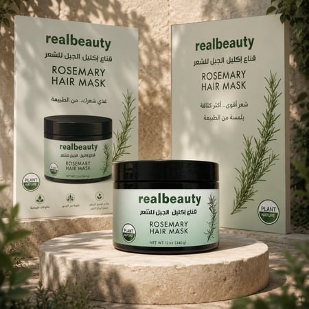 قناع إكليل الجبل التايلندي للشعر من Realbeauty  امنحي شعرك عناية فاخرة ولمسة نعومة لا تقاوم مع قناع إكليل الجبل الغني بالمكونات المغذية التي تساعد على ترطيب الشعر بعمق وتحسين مظهره من أول استخدام