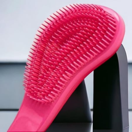 مشط شعر فرشاة فك تشابك الشعر المجعد من شو واي، لفك تشابك الشعر المجعد بتدريج من 3 ايه الى 4 سي للشعر المجعد الكثيف والرطب / الجاف / الطويل، تحسين ملمس الشعر، سهلة التنظيف