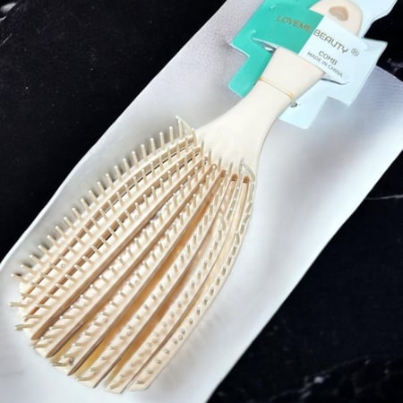 فرشة شعر فرشاة فك تشابك الشعر المجعد من شو واي، لفك تشابك الشعر المجعد بتدريج من 3 ايه الى 4 سي للشعر المجعد الكثيف والرطب / الجاف / الطويل، تحسين ملمس الشعر، سهلة التنظيف