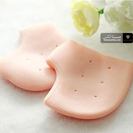 جوارب لراحة الكعب من السلكون الناعم