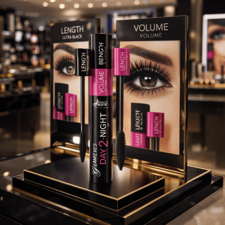 مسكره 2 في 1 تكثف وتطول من لف مي