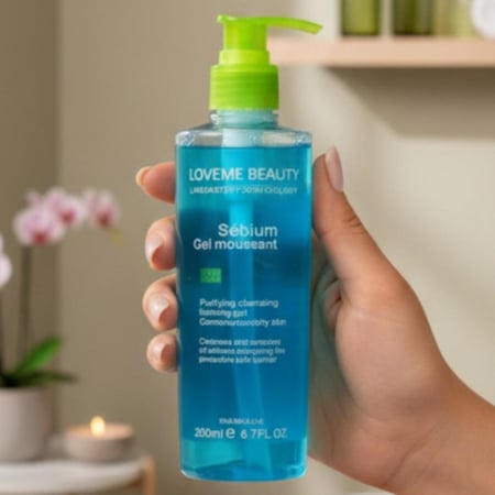 غسول الوجه LOVEME BEAUTY Sébium Gel Moussant امنحي بشرتك تنظيفاً عميقاً وانتعاشاً يدوم طوال اليوم مع غسول الوجه الاحترافي المصمم خصيصاً للعناية اليومية بالبشرة الدهنية والمختلطة.
