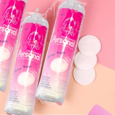 3 اكياس اقراص قطنية كل كيس فيه 80 قرص للتنظيف وازالة المكياج وسادات مكياج قطنية نقية 100% من وسادات مكياج من القطن العضوي المعتمد للوجه، سطح مستدير من الخرز الدقيق، وسادات وجه متعددة الاستخدامات للجمال والعناية الشخصية، ابيض