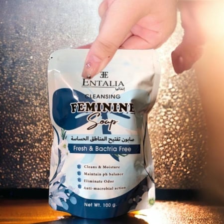 صابون تفتيح المناطق الحساسة من انتاليا صابون لشد بشرة المنطقة الحساسة وتفتيحها يستخدم لتنظيف المنطقة الحساسة للنساء والرجال