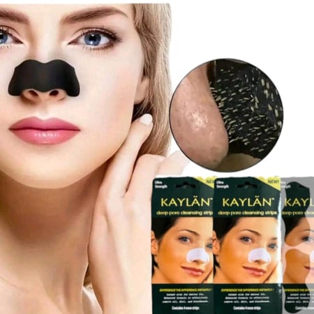 لسق تنظيف الانف من من الرؤس السوداء 4 قط في الباكتع ابيض من كايلان 200ج منتج مسجل في هيئة الغذاء والدواء