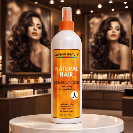 بخاخ لاعادة تجعيد الشعر بشكل يومي من لافمي بيوتي حجم٤٠٠ملي تعمل التركيبة على استعادة تموجات الشعر في اليوم التالي من تجعيدة مرة أخرى إلى حالة خالية من التجعد مليئة بالحيوية.