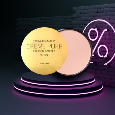 بودرة مضغوطة من ريال بيوتي رقم 81 ينساب بسلاسة ويوحد لون البشرة تركيبة بودرة تدوم طويلاً بودرة مضغوطة غير لامعة تدوم حتى 5 ساعات من الاستخدام