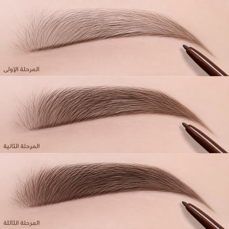 قلم تاتو حواجب براون من ريال بيوتي