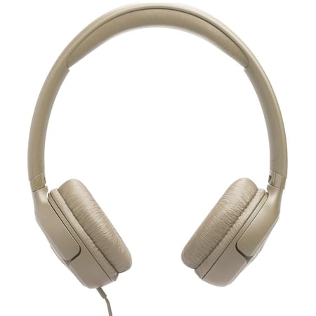 جي بي إل - سماعة رأس على الأذن ببطارية 76 ساعة JBL Tune 530 - بيج