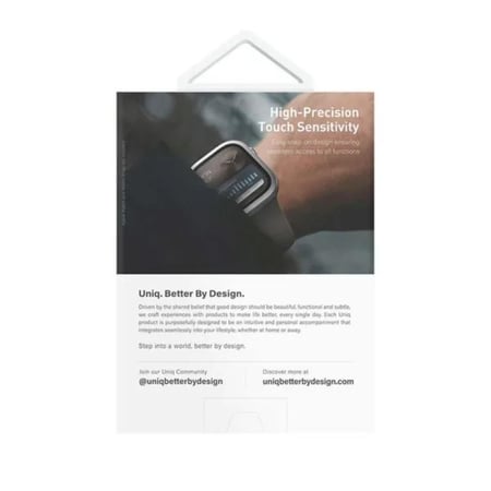 يونيك Voute كفر حماية للشاشة لساعة Apple Watch Series 10 مقاس 42 مم - أسود