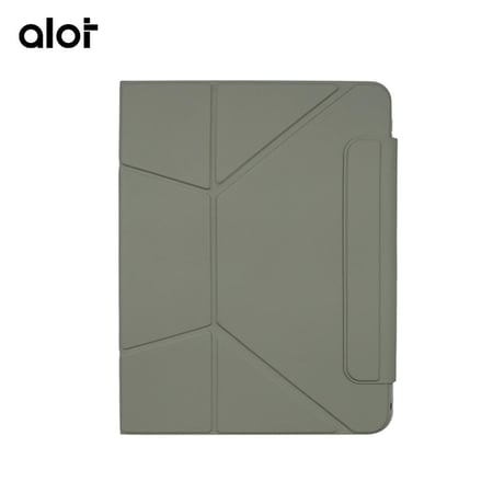 ألوت - غلاف Alot FLEX RISE للايباد (الجيل العاشر /A16 ) 10.9inch هيكل متين ومغناطيس MagSafe قوي - رمادي