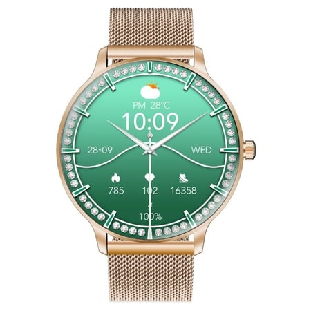 ساعة ذكية تجمع بين التصميم المعدني الأنيق والتقنيات المتطورة مثل شاشة AMOLED فائقة الدقة بمقاس 1.32 بوصة وزجاج كروي ثلاثي الأبعاد، تدعم أكثر من 100 وضع رياضي، مكالمات بلوتوث، مقاومة للماء IP68، وبطارية تدوم حتى 5 أيام من الاستخدام المستمر xWatch-US13