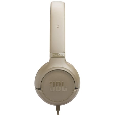 جي بي ال - سماعة رأس سلكية بوصلة يو اس بي سي بدون شحن JBL Tune 530C - بيج