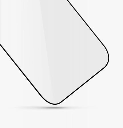 حماية شاشة للايفون 14 /13 /14برو من يونيك Optix ضد البصمة 6,7 انش -شفاف