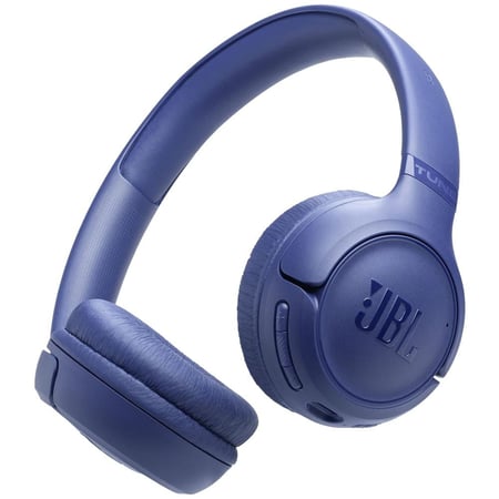 جي بي إل - سماعة رأس على الأذن ببطارية 76 ساعة JBL Tune 530 - ازرق